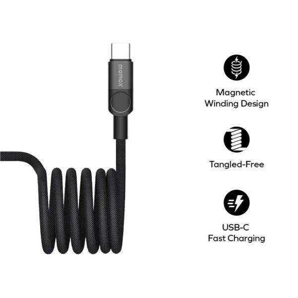 Momax Mag.Link 100W USB-C to USB-C Magnetic Cable